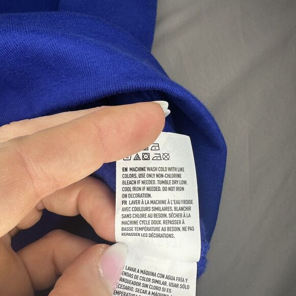 NWT Tailgate Brand Golden State Warriors NBA Crewneck Sweatshirt Blue Yellow XL - Picture 6 of 12